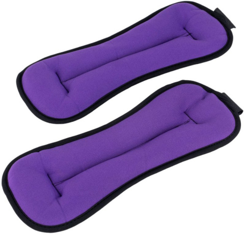 závaží Acra na zápěstí/kotníky 1,5kg fialová