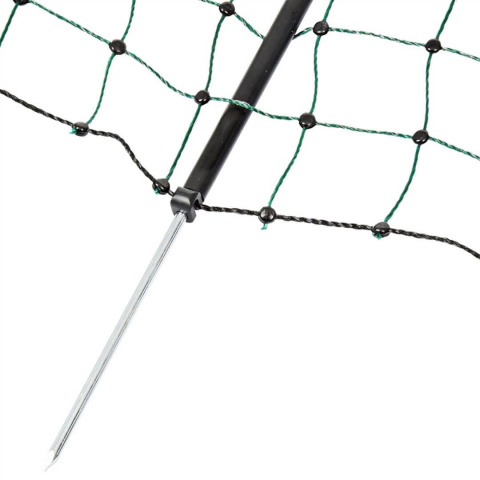 Zelená síť STANDARD pro elektrický ohradník pro psy, králíky, kočky, výška 65 cm, 25 m, 1 hrot