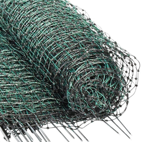 Zelená síť STANDARD pro elektrický ohradník pro psy, králíky, kočky, výška 65 cm, 25 m, 1 hrot