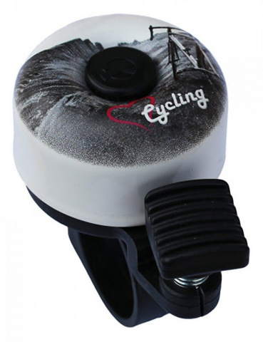 zvonek Baby smalt potisk cycling