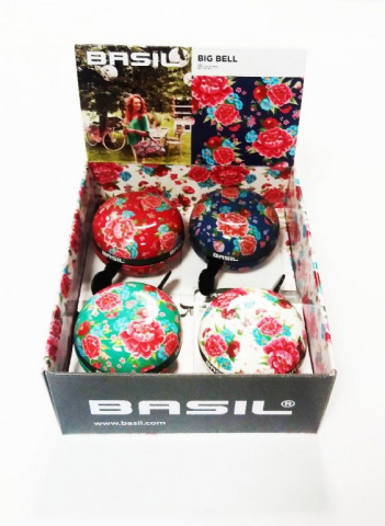 zvonek BASIL BIG BELL Bloom box mix 4 kusy