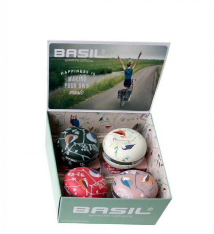 zvonek BASIL BIG BELL Wanderlust box mix 4 kusy