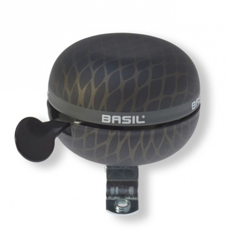 zvonek BASIL NOIR BELL Polkadot černý