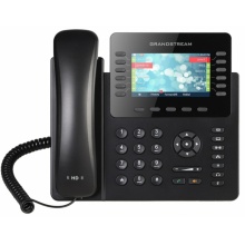 GXP-2170 Grandstream - IP telefon, barevný LCD, 6x SIP účty, 12x linek, 2x RJ45Gb, POE, 5x prog.tl., 48x dBLF