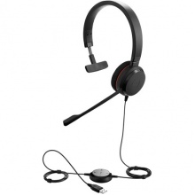 EVOLVE-20-MONO-MS Jabra - náhlavní souprava pro PC, USB, spona přes hlavu, na jedno ucho (4993-823-109)