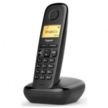 GIGASET-A270-BLACK Gigaset - DECT bezdrátový telefon, barva černá
