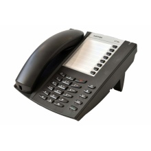 6710a Mitel / Aastra - analogový telefon,  tlačítko příjmu a ukončení hovoru pro náhlavní soupravu