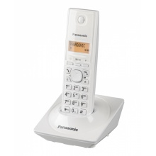 KX-TG1711FXW Panasonic - DECT bezdrátový telefon,1-řádkový displej, CLIP, konferenční hovor, barva bílá