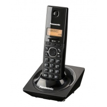 KX-TG1711FXB Panasonic - DECT bezdrátový telefon, 1-řádkový displej, CLIP, konferenční hovor, barva černá