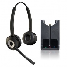 PRO-920-DUO Jabra - bezdrátová DECT náhlavní souprava na obě uši pro šňůrové telefony, dosah až 120 m