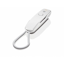 GIGASET-DA210-WHITE Gigaset - standardní telefon bez displeje, klávesnice na sluch., 3 vyzváněcí tóny, barva bílá