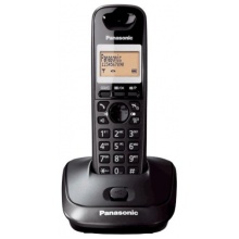 KX-TG2511FXT Panasonic - DECT bezdrátový telefon, 3-řádk. displej, CLIP, hlatisý tel., konference, titanová černá
