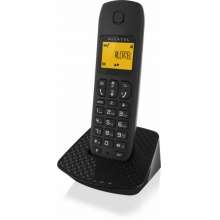 E132 DECT BLK Alcatel - bezdrátový telefon DECT pro analogovou linku