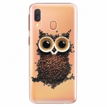 Plastový kryt  - Owl And Coffee - Samsung Galaxy A40