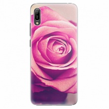 Plastový kryt  - Pink Rose - Huawei Y6 2019