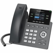 GRP-2612 Grandstream - IP telefon, barevný LCD, 2x SIP účty, 2x RJ45 Mb, 4x prog. tl., 16x BLF