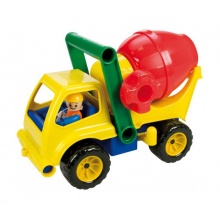 Dětské nákladní auto s míchačkou LENA 27 cm