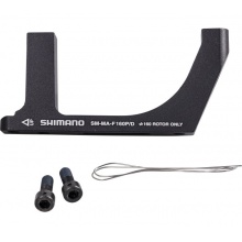 adaptér kotoučové brzdy Shimano přední 160mm ploché upevnění original balení