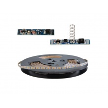 LED pásek sada 20m 12V 2835  60LED/m IP20 max. 6W/m bílá teplá extra, gold + TD311 + LSS309