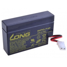 Long 12V 0,7Ah olověný akumulátor AMP (WP0.7-12)