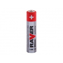 Nenabíjecí baterie AAA Raver Lithium 1ks Bulk
