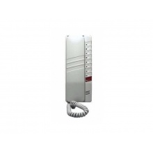 4FP 110 83.201/2 - domácí telefon s tlačítkem na 2. zámek, 2-BUS, bílý