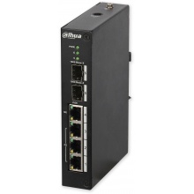 PFS3206-4P-96 - PoE switch 6/4, 1x Gb PoE/3x Poe/2x Gb LAN, 96W, průmyslový