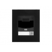 9155301CBF - IP Solo s kamerou, do zdi, černá (obsahuje instalační rám)