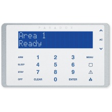 K656 - bílá - LCD klávesnice s dotykovými klávesami