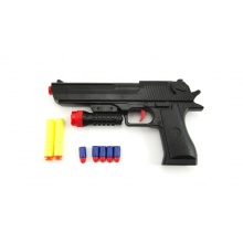 Dětská pistole TEDDIES Glock na pěnové náboje 30cm