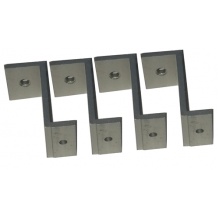 HANG-KITS-ZS4 Montážní sada pro LED panely - úchyty ve tvaru Z, 4 ks v balení