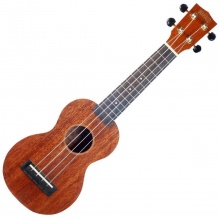 Mahalo Transparent, Brown - Sopránové ukulele