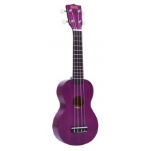 Mahalo Transparent, Purple - Sopránové ukulele