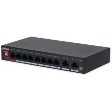 PFS3010-8GT-96-V2 - PoE switch 10/8, 8x Gb PoE/1x Gb LAN, 96W