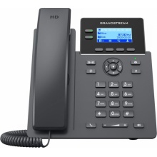 GRP-2602W Grandstream - IP telefon, podsvícený LCD, 4x SIP účet, 2 linky, 2x RJ45 Mb, POE, WIFI