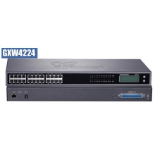 GXW4224 Grandstream - IP brána, 1xRJ45 1Gb, 24xFXS, 24xSIP účtů, 1x RJ21, LCD
