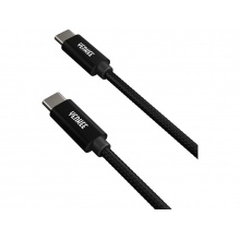 Kabel YENKEE YCU C103 BK USB-C/USB-C 2.0 3m Black