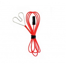Kabel červený připojovací k Monitoru MX10, pro elektrický ohradník - 100 cm