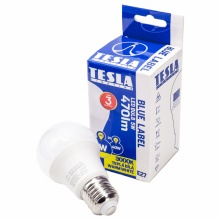 BL270730-2 Tesla - LED žárovka BULB, E27, 7W, 230V, 806lm, 25 000h, 3000K teplá bílá, 360st, čirá