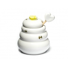 Dóza na med s dřevěnou naběračkou GADGET MASTER Honey Pot