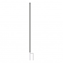 Náhradní podpůrná tyč ∅ 19 mm pro ohradníkovou síť – 145 cm – dvojitý hrot