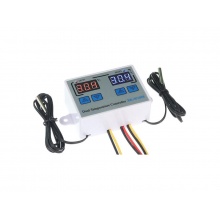 Digitální termostat duální XK-W1088, -50 až +110°C, napájení 12V