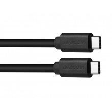 Datový a nabíjecí kabel USB Type-C - USB Type-C, 40cm, černá