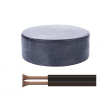 Dvojlinka ECO 2x0,50mm2 černo/rudá EMOS S8253 100m