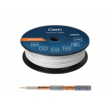 Vodič koax GETI 121CU PVC (100m cívka)