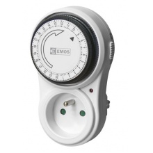 Spínací zásuvka EMOS P5503 mechanická denní