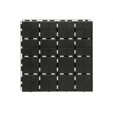 Dlaždice zahradní EASY SQUARE černá 40x40cm - 1,5m2