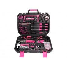 Sada nářadí SIXTOL SX3027 HOME PINK 128 128ks
