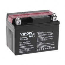 Baterie motocyklová 12V 3Ah VIPOW BAT0504
