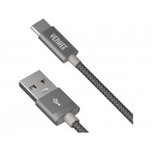 Kabel YENKEE YCU 301 GY USB/USB-C 2.0 1m Grey